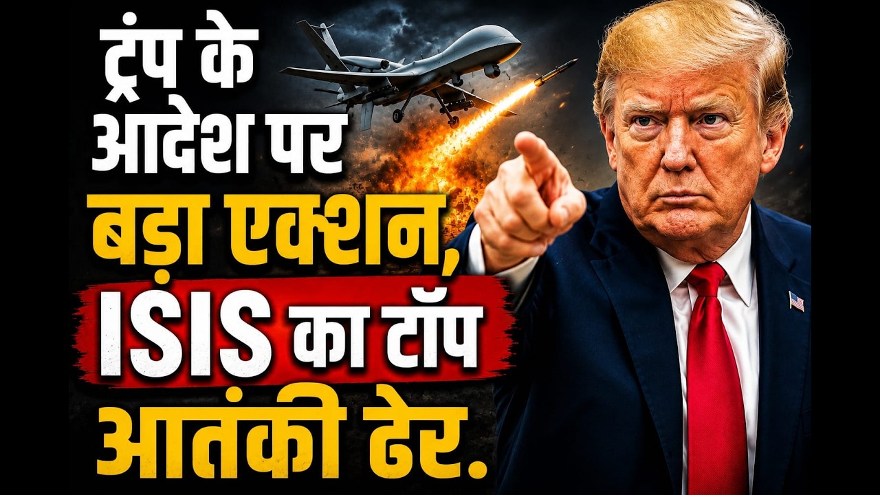 ट्रंप के आदेश पर बड़ा एक्शन, ISIS का टॉप आतंकी ढेर