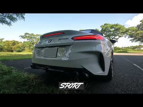 BMW Z4 M40i G29 AKRAPOVIC Exhaust Sounds アクラポビッチチタンマフラー