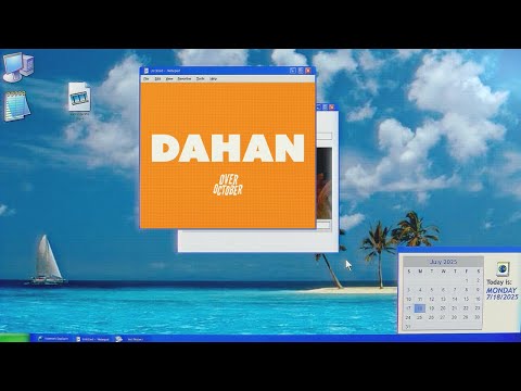 Over October - Dahan (Official Lyric Visualizer)