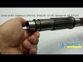 text_video Вал гидромотора Nabtesco GM35VL SA8230-33140 Spinparts SP-R3140