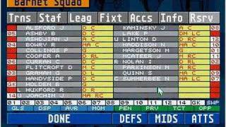 Atari ST: Championship Manager