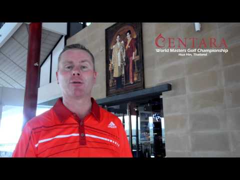 Peter McCarthy discusses the inaugural Centara World Masters Golf Championship in Hua Hin, Thailand