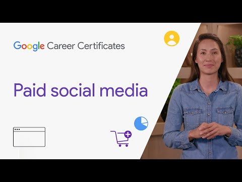 Introduction to social media marketing | Google Digital Marketing E commerce Certificate