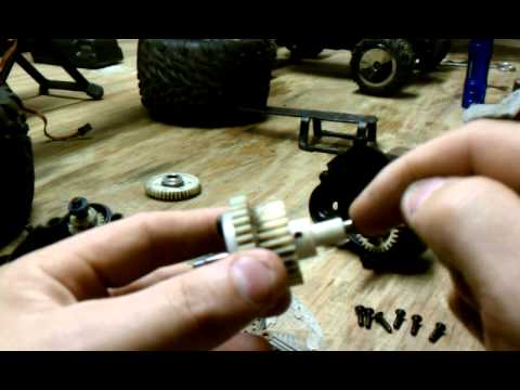 Traxxas revo 3.3 2nd gear lock for brushless conve