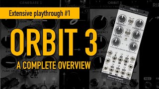 Video thumbnail for ORBIT 3 Extensive Playthrough #1 / complete overview / strange attractors by BRiES