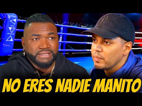DAVID ORTIZ MAKES THINGS CLEAR TO SANTIAGO MATÍAS DURING AN INTERVIEW