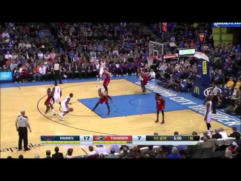 Thabo Sefolosha corner three