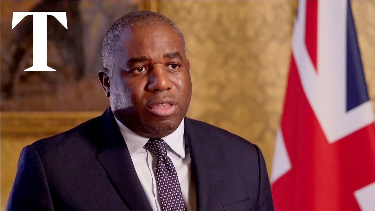 David Lammy announces £50m aid package for Syria