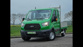Ford TRANSIT 350 P 130 DC KRAAN flatbed truck < 3.5t for sale - Image 4 | Autoline CA Ford TRANSIT 350 P 130 DC KRAAN flatbed truck < 3.5t | Image 4 - Autoline