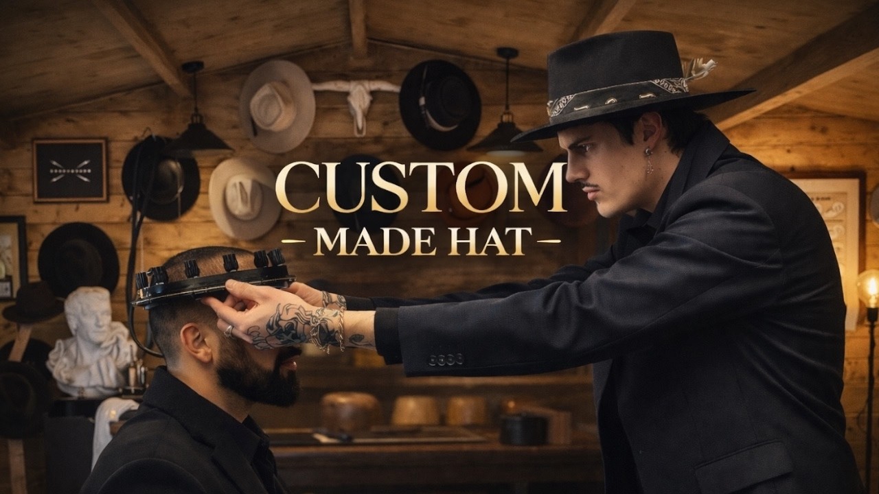 CREATING A CUSTOM COWBOY HAT - Full Process