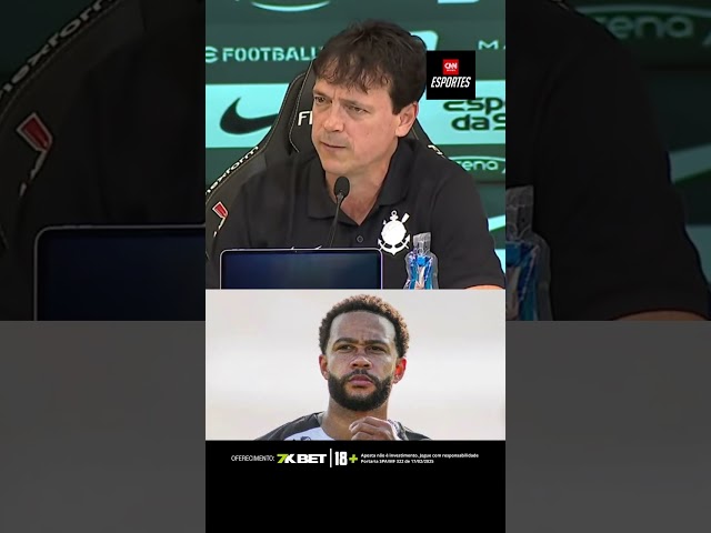 Diniz revela avanço nas conversas entre Corinthians e Memphis | CNN ESPORTES
