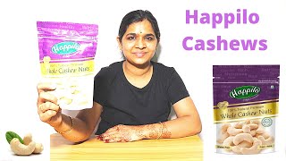 Happilo 100% Natural Premium Whole Cashews I Best Cashews in India I Indian Mom Forever