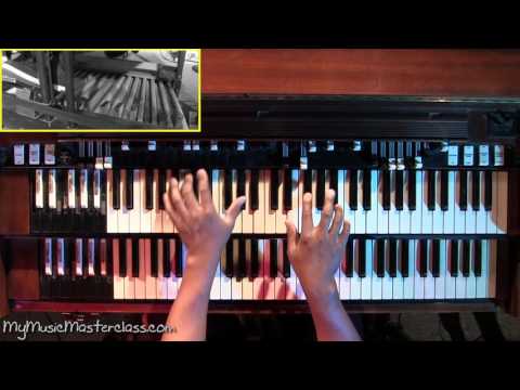 Eddie Brown - Gospel Organ Lesson 2