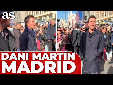 DANI MARTÍN sorprende con un CONCIERTO en PLENO CALLAO