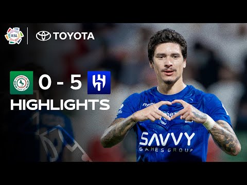 Al Hilal relentless with FIVE goals vs. Al Ettifaq! 💥 | Powered by Toyota