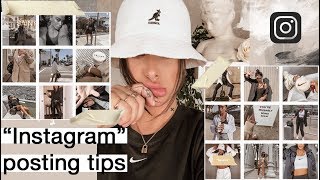 Instagram photo posting tips - How to stay organised and keep cohesive feed!