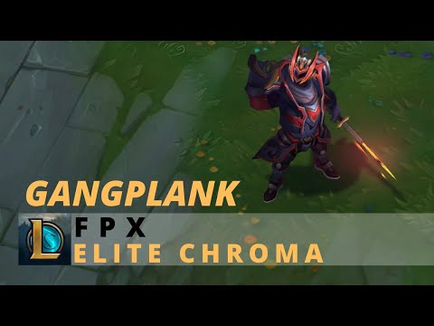 FPX Gangplank Elite Chroma - League Of Legends