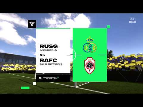 R. UNION ST.-G. vs  ROYAL ANTWERP FC | Belgium: Jupiler Pro League | FC 26 | gameplay