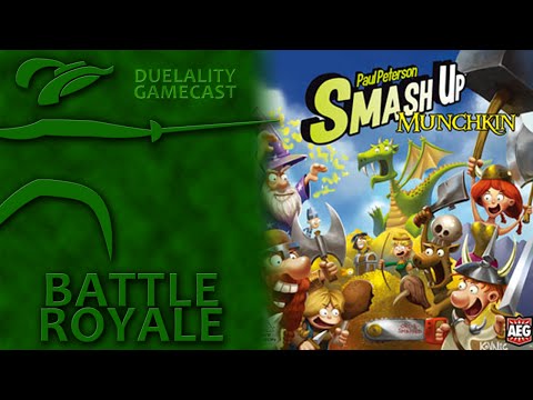Duelality Gamecast revies Smash Up: Munchkin