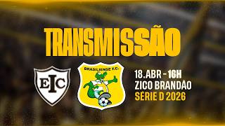 INHUMAS/GO x BRASILIENSE - BRASILEIRÃO SÉRIE D 2026 - TERCEIRA RODADA - 18/04/2026