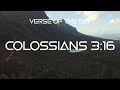November 30, 2022 - Colossians 3:16 // Verse of the Day