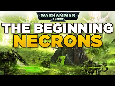 DARK BEGINNINGS Necrons, Old Ones & Eldar | WARHAMMER 40,000 Lore / History