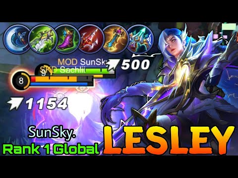 Lesley The Deadly Sniper - Top 1 Global Lesley by SunSku. - Mobile Legends