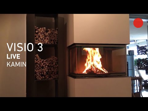 VISIO 3 wood fireplace - Perfect proportions, simple design, state-of-the-art technology