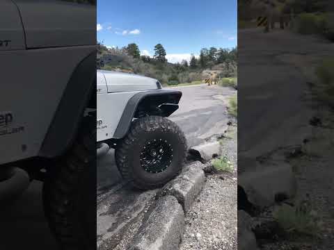 Jeep TJ 6” lift & 35s