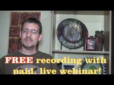 July 7th 2010 "Live" Webinar Raked-Glass Raku & Raffia Raku with Michael Harbridge