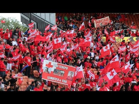 Tonga v Samoa RLWC Tongan fans amazing singing