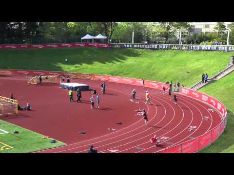 Keana Fine: Bellevue Open - Girls 400m Fast Heat - 4-26-2014