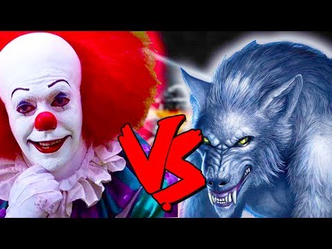 Pennywise Vs Werewolf Army - Epic Battle - Mortal Kombat Costume Skin Mod