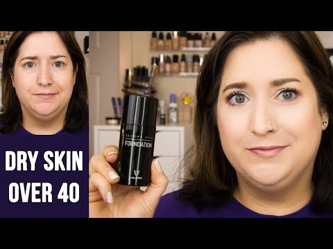 LALAFOX SECOND SKIN FOUNDATION | New K-Beauty at Walmart! Dry Skin Review & Wear Test
