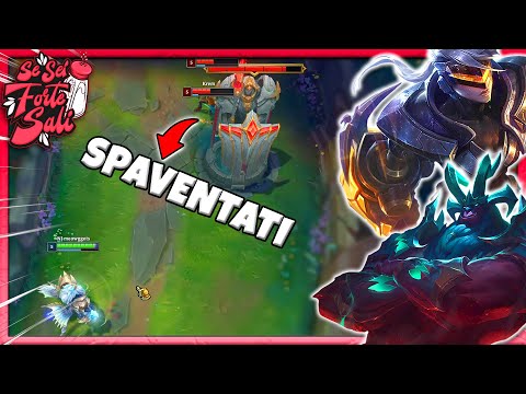 QUESTA BOT METTE TERRORE PSICOLOGICO ft. @Becienz  - League of Legends ITA #3340