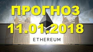 ETH/USD - Эфириум Etherium прогноз цены / график цены на 11.01.2018 / 11 января 2018 года