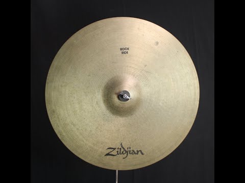 Vintage Zildjian 21" 1980's Pre-Serial A Rock Ride - 3230g (video demo) image 6