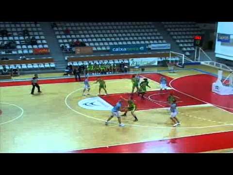 LIGA FEMENINA J8 RC Celta Indepo, 47 - Mann Filter Zaragoza, 82