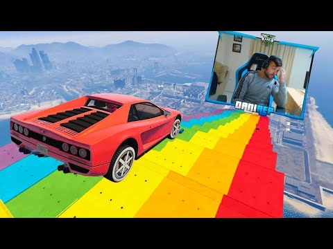 MEGA RAMP 994,000% IMPOSSIBLE! HELLO! - GTA V ONLINE