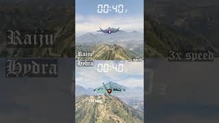 THIS JET IS STILL FASTER THAN F-160 RAIJU in GTA Online - Rematch #shorts #gta5