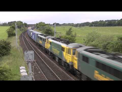 Freightliner Triple Cans 86638 86637 86627 4M11 Coatbridge F.L.T. to Crewe Basford Hall 03/07/12