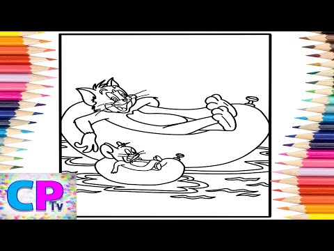 Tom and Jerry Coloring Pages/Tom & Jerry in the Water/Elektronomia - Summersong 2018 [NCS Release]