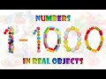 Numbers 1 To 1000 In 100 Real Objects Uncle Bee TV