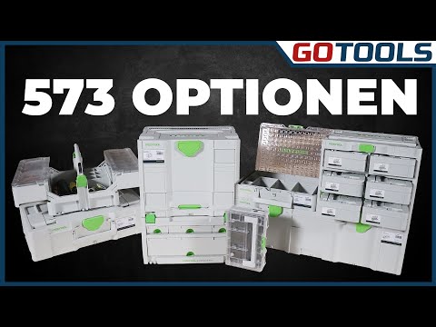 Nie wieder Chaos! Entdecke die Welt der Festool Systainer