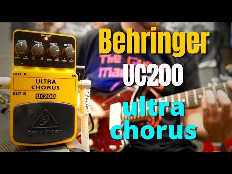 Обзор педали эффектов Behringer UC200
