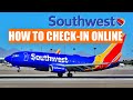 TRAVEL TIPS | SOUTHWEST AIRLINES | HOW TO CHECK IN ONLINE?