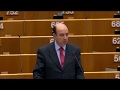 Carlos Coelho fala sobre Direitos Fundamentais no plenário do Parlamento Europeu