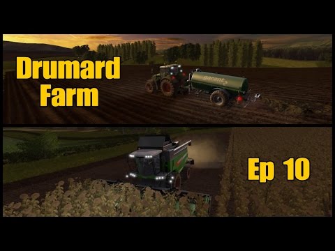 Let's Play Farming Simulator 17 PS4: Drumard Farm, Ep 10