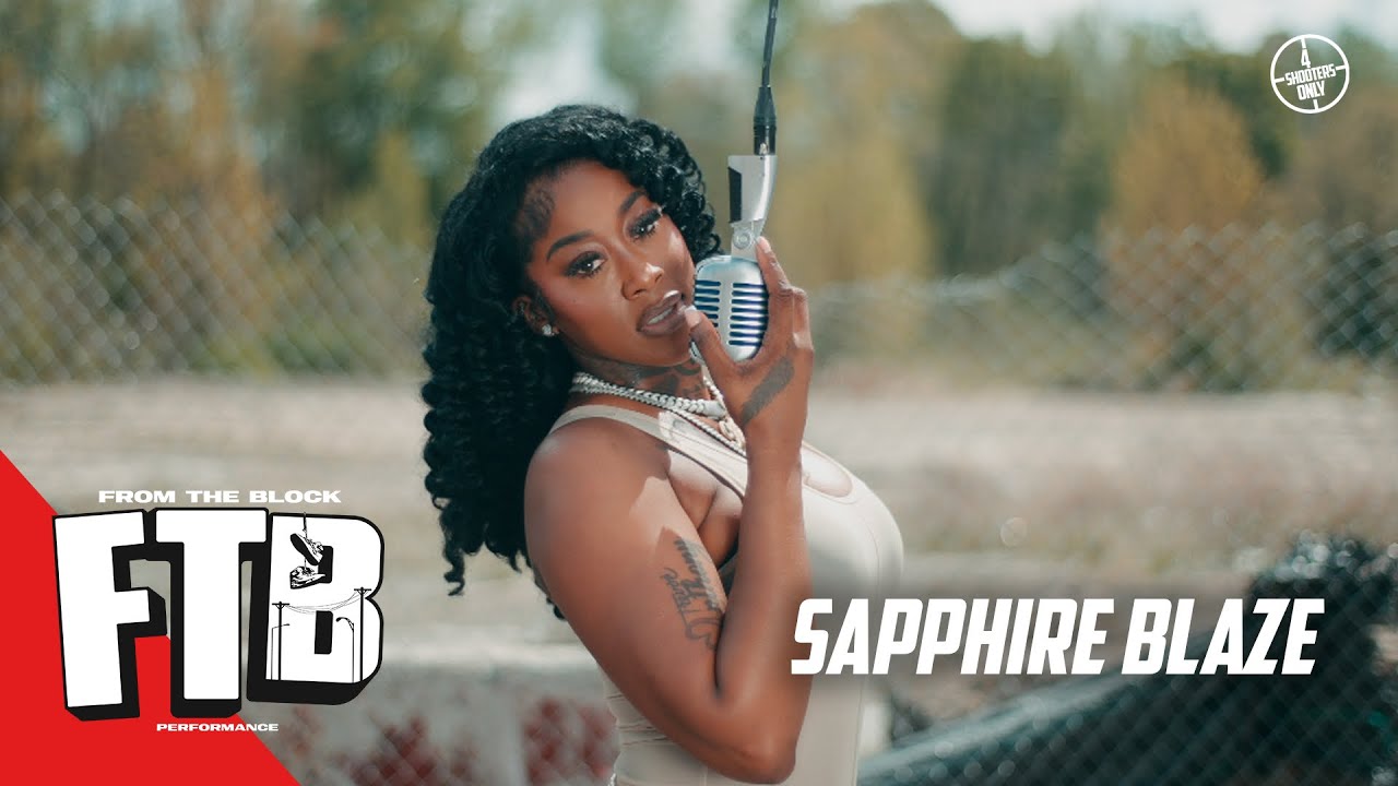 Sapphire Blazee - Too Trill | From The Block Performance 🎙