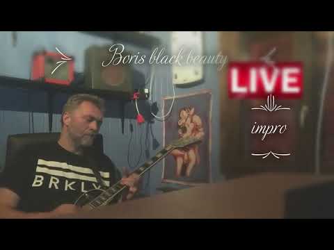 "my black beauty", impro spontanée de Boris Zoran
